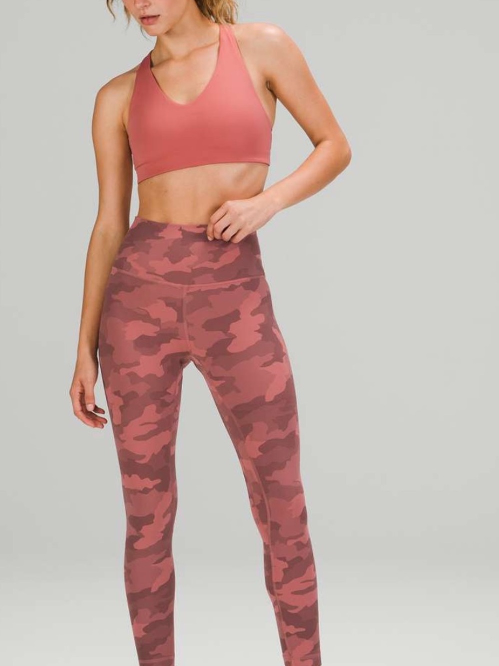 Lululemon Align Brier Rose Camo Legging